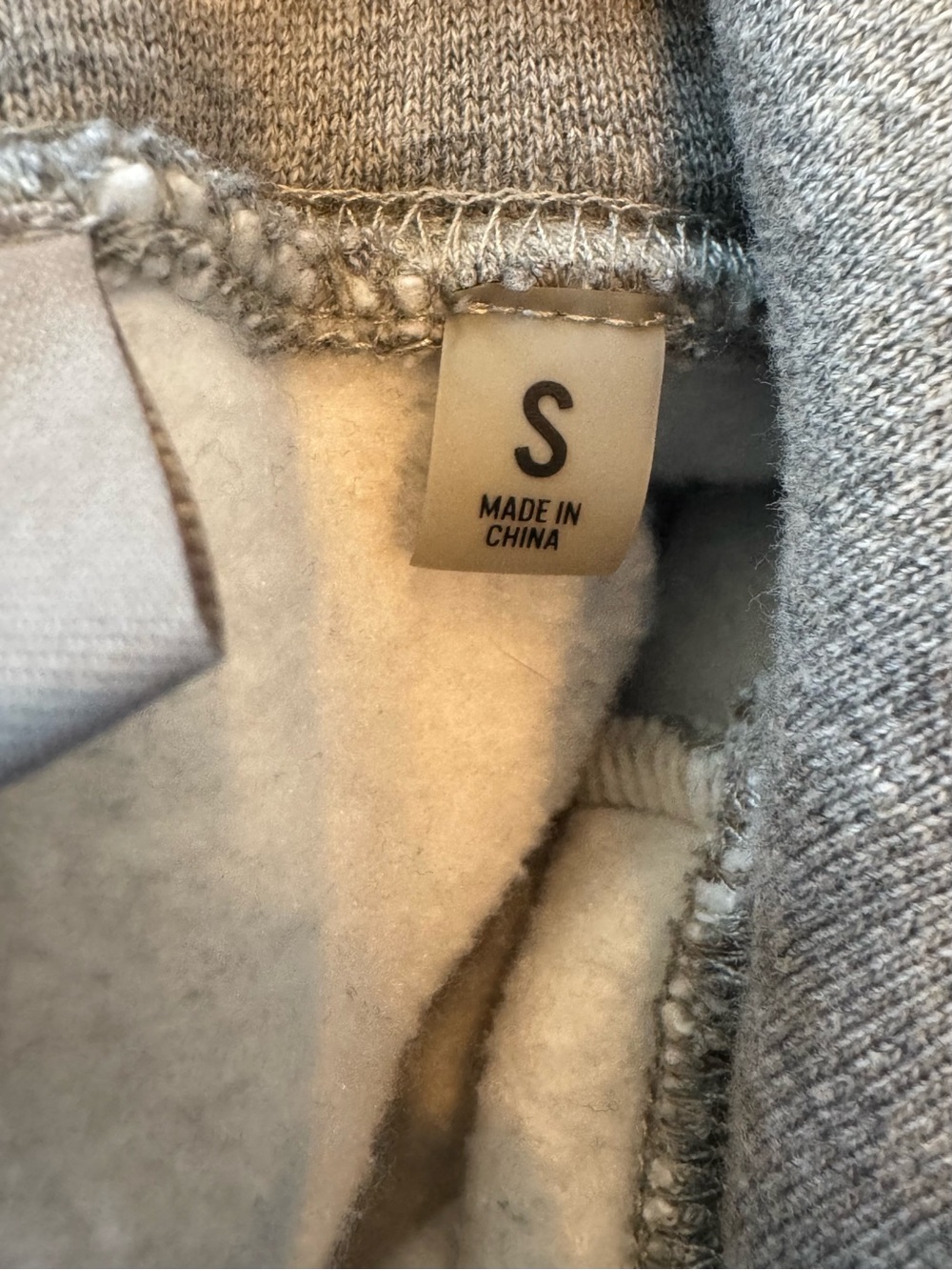 Fear of God Grey Pullover Hoodie with Small Chest Logo | Small (fits like M) - Picture 7 of 8